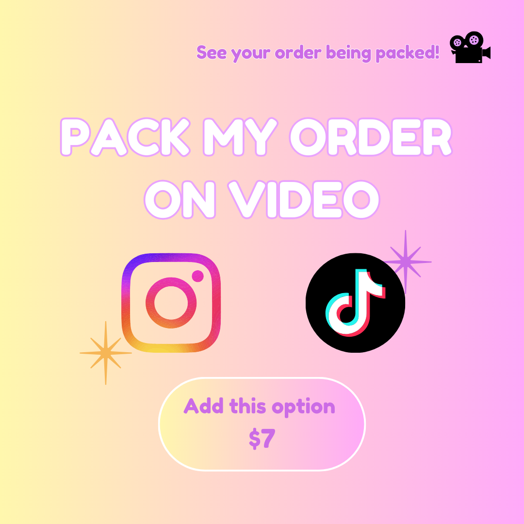 (2) Pack My Order on Video 🎥