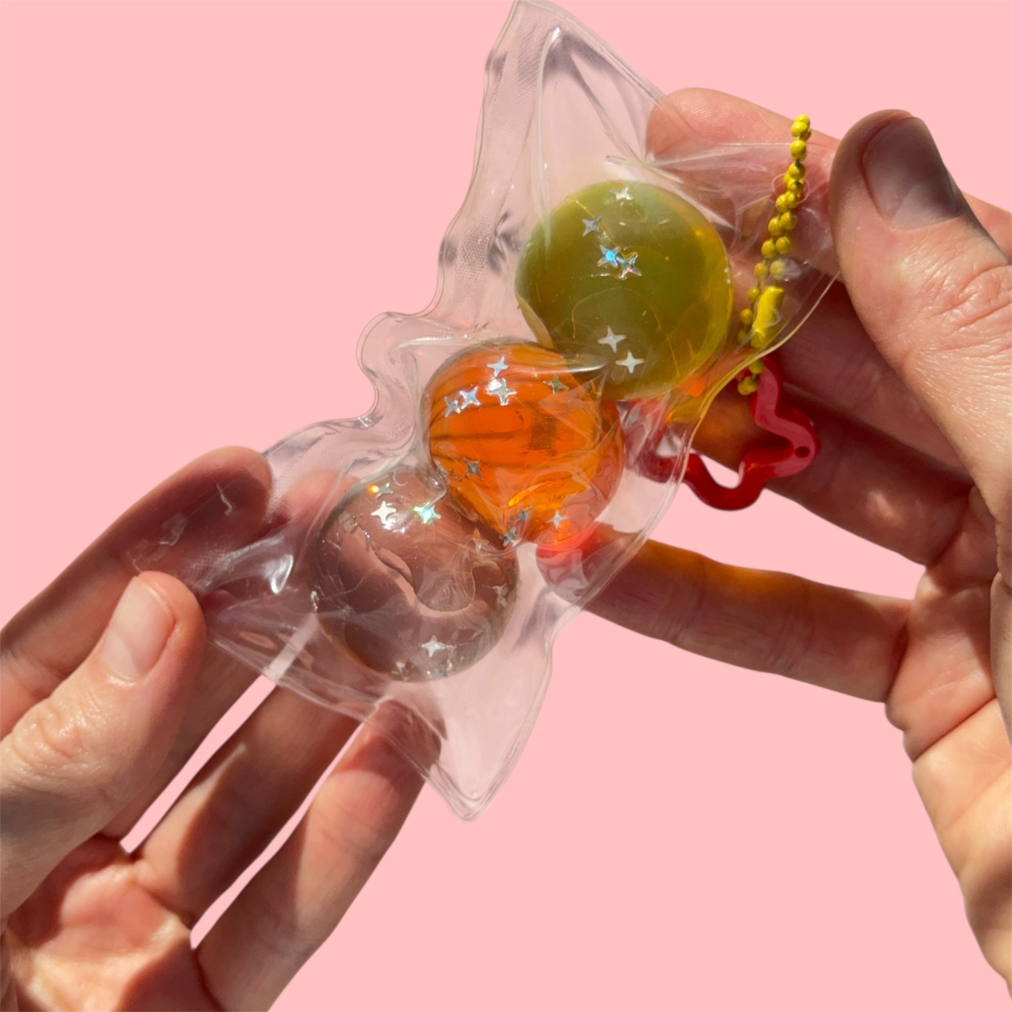 Clear Candy Ball Squishy 🍬✨